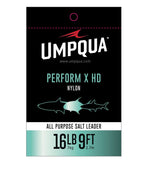 Umpqua Perform X HD All-Purpose Saltwater Leader, 9' - US 5200