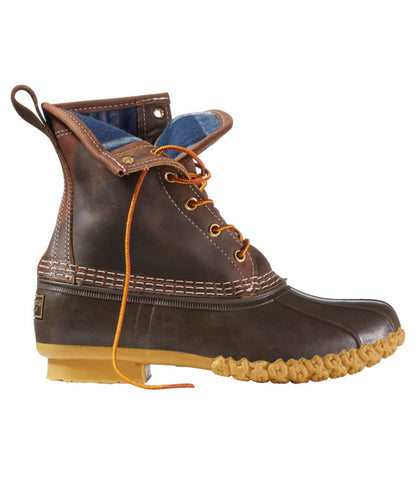 Women's Bean Boots, 8" Flannel-Lined Insulated - US 2630