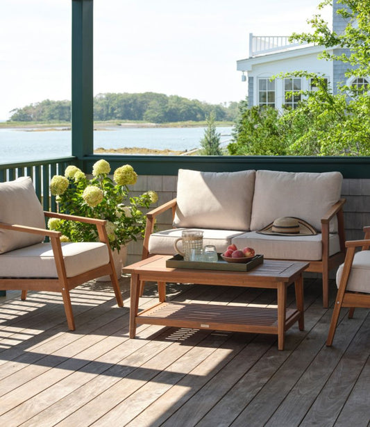 Eucalyptus 4-Piece Patio Set - US 0787