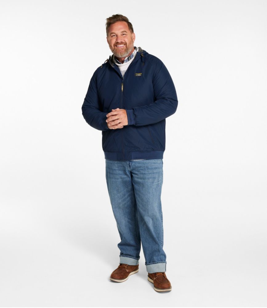 Men's Insulated 3-Season Bomber Hooded Jacket - US 1327