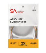 Scientific Angler Absolute Euro Nymph Leader, 2X - US 6431