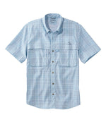 Men's Tropicwear Shirt, Plaid Short-Sleeve - US 7717