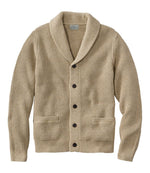 Men's Organic Cotton Waffle Sweater, Cardigan - US 5547