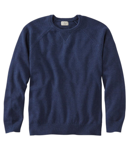 Men's Wicked Soft Cotton/Cashmere Sweater, Crewneck - US 7796