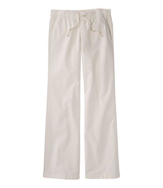 Lakewashed Pull-on Chinos, Mid-Rise Wide-Leg - US 6524