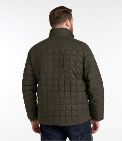 Men's L.L.Bean Upcountry Waxed Cotton Down Sweater - US 3441