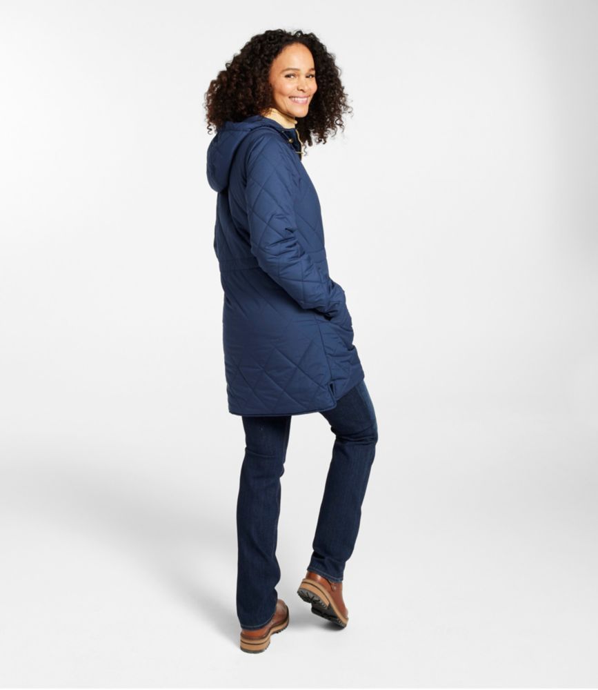 Women's Bean's Cozy Quilted Coat - US 0012