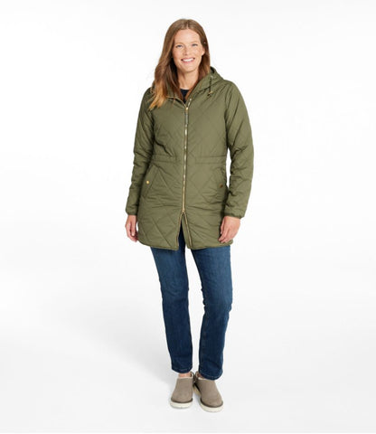 Women's Bean's Cozy Quilted Coat - US 4491