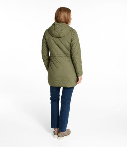 Women's Bean's Cozy Quilted Coat - US 4491