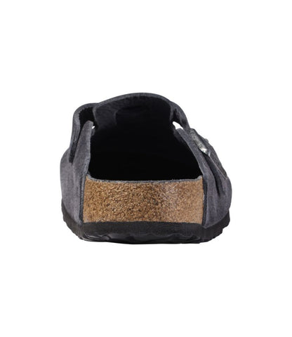 Men's Birkenstock Soft Footbed Boston Clogs, Suede - US 2285
