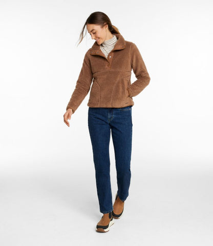 Women's Bean's Sherpa Fleece Pullover - US 1399
