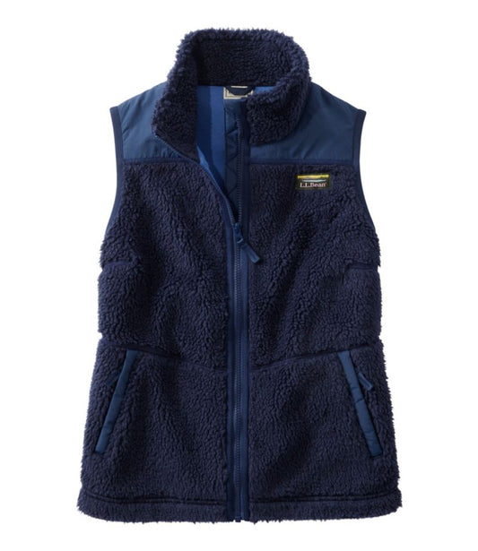 Women's Bean's Sherpa Fleece Vest - US 4135