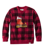 Kids' L.L.Bean x Peanuts Crew Sweatshirt - US 9530