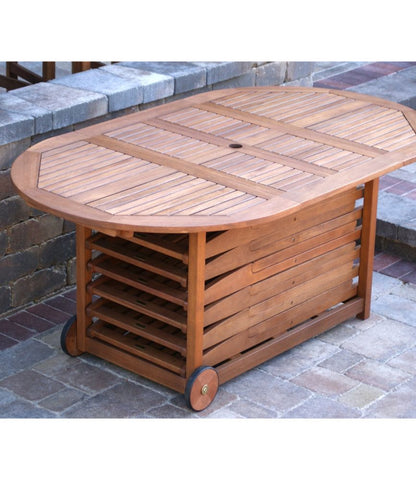 Eucalyptus Storage 7-Piece Dining Set - US 4297