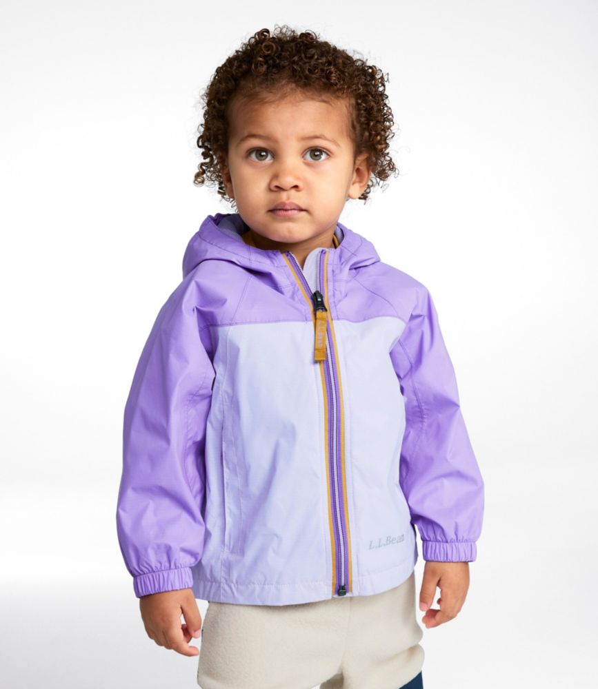 Toddlers' Discovery Rain Jacket, Colorblock - US 8854