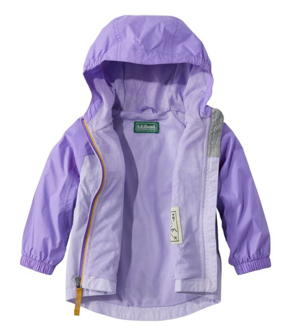 Toddlers' Discovery Rain Jacket, Colorblock - US 8854