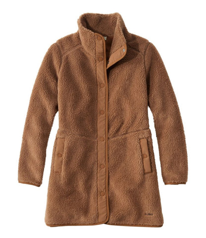 Women's Bean's Sherpa Fleece Coat - US 8995