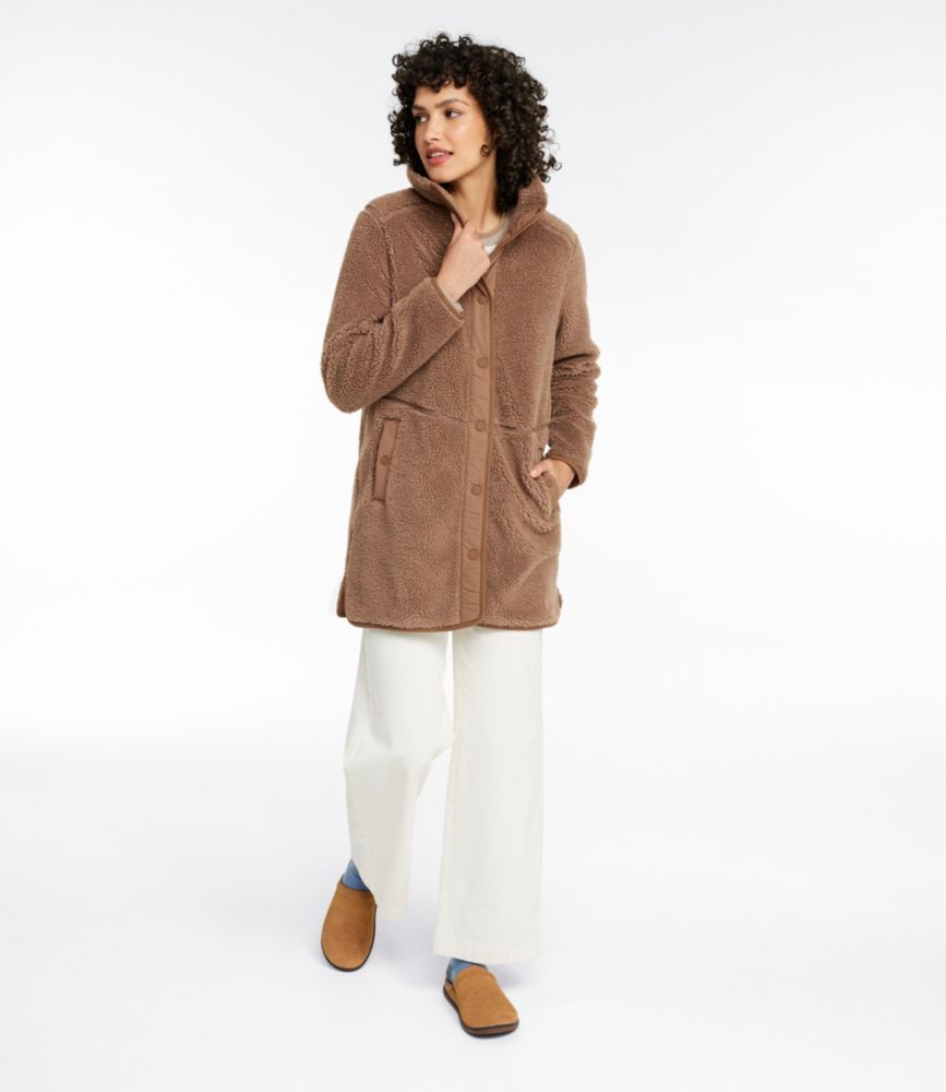 Women's Bean's Sherpa Fleece Coat - US 8995