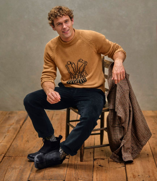 Men's Signature Organic Cotton Rollneck Sweater - US 9491