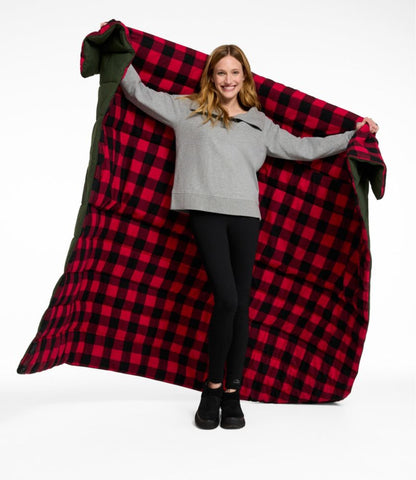 L.L.Bean Flannel Camp Blanket, Extra-Large - US 0109