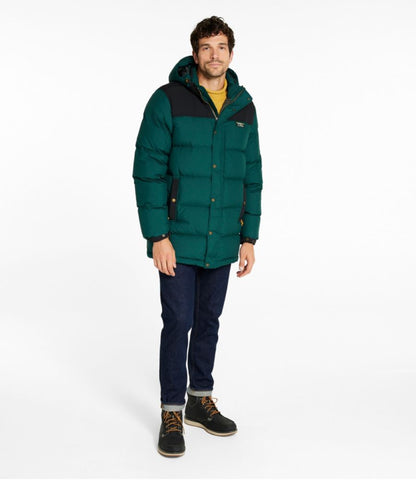Men's Mountain Classic Down Parka, Colorblock - US 5664
