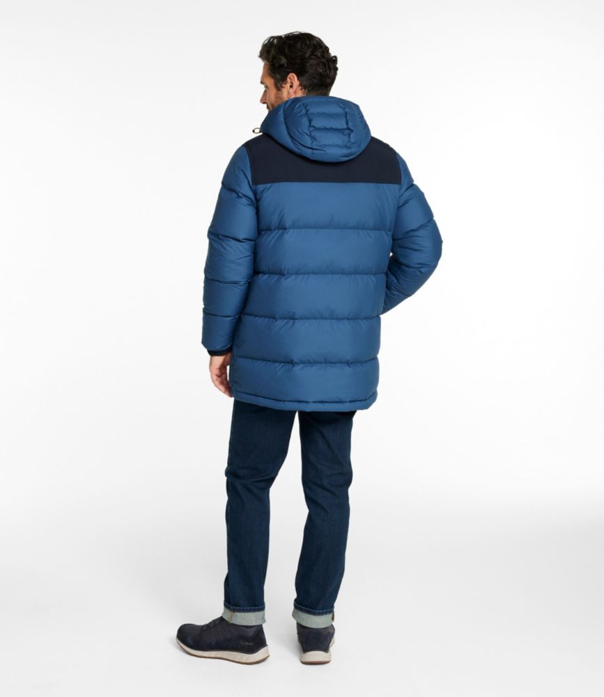 Men's Mountain Classic Down Parka, Colorblock - US 3609