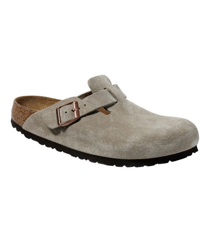 Women's Birkenstock Boston Clogs, Suede Soft Footbed - US 9253