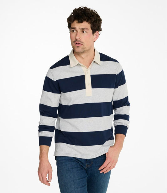 Men's Bean's Vintage Soft Rugby, Stripe - US 3982