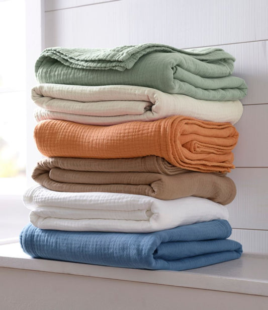 Lightweight Cotton Gauze Blanket - US 3662