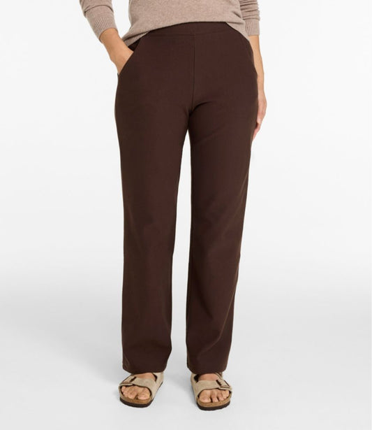 Women's Perfect Fit Pants, Fleece-Backed Straight-Leg - US 9810