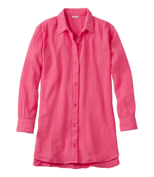 Women's Cloud Gauze Cover-Up Shirt - US 7817