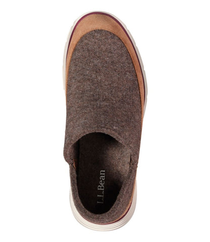 Women's Downeast Slip-Ons, Wool - US 3476