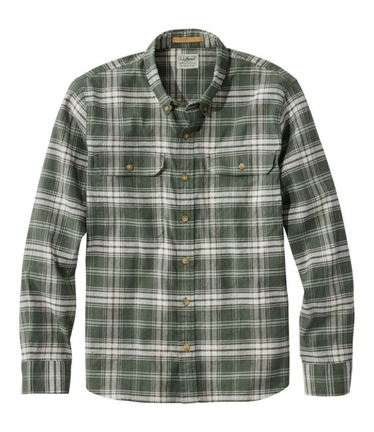 Men's Stonecoast Hemp Shirt, Long-Sleeve, Slightly Fitted Untucked Fit - US 6759