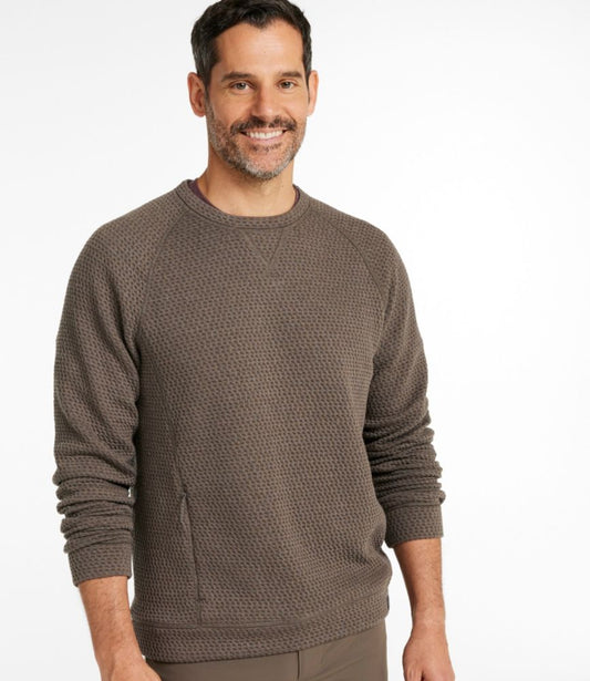 Men's Ridgeknit Pullover, Crewneck - US 2458