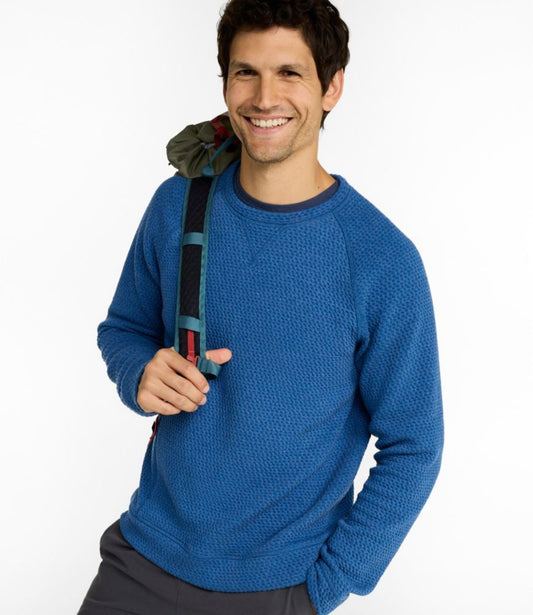 Men's Ridgeknit Pullover, Crewneck - US 1434