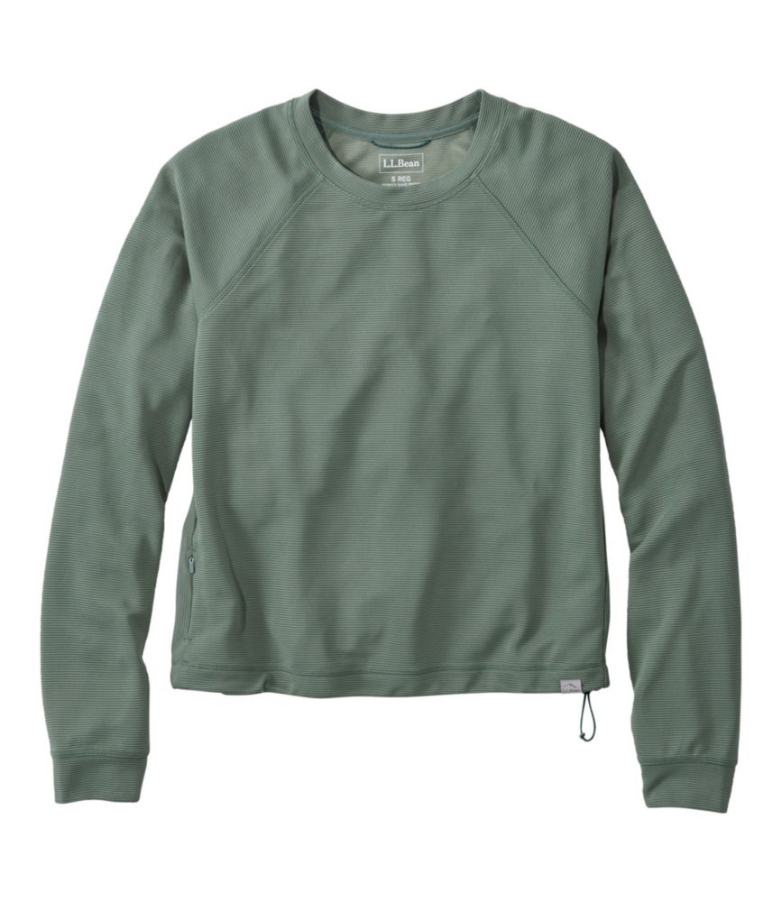 Women's VentureStretch Ottoman-Rib Pullover, Cropped - US 2267