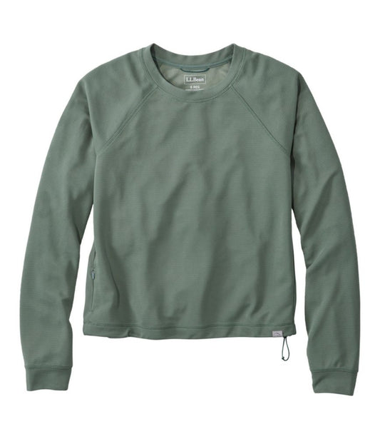 Women's VentureStretch Ottoman-Rib Pullover, Cropped - US 2267