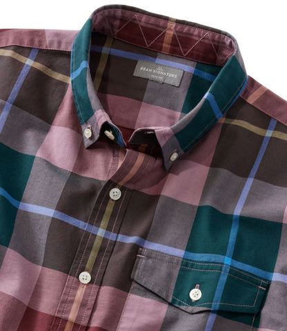 Men's Signature Premium Pima Cotton Oxford Shirt, Long-Sleeve - US 7778