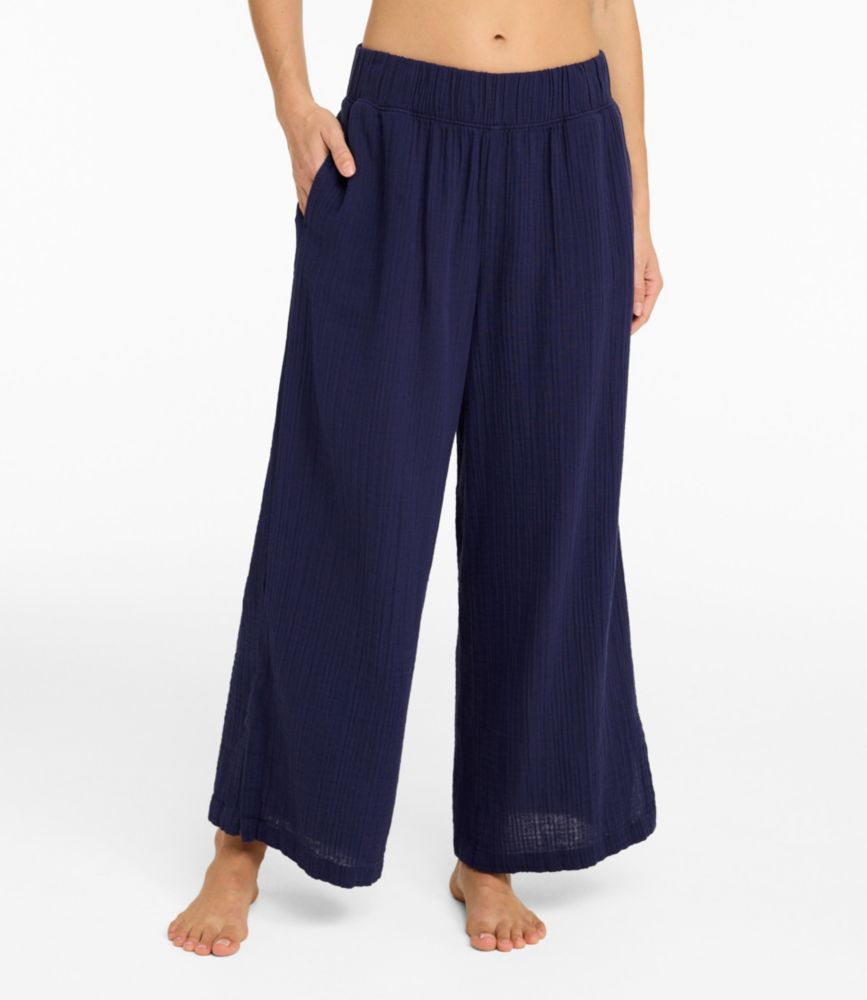 Women's Cloud Gauze Wide-Leg Pants - US 9372
