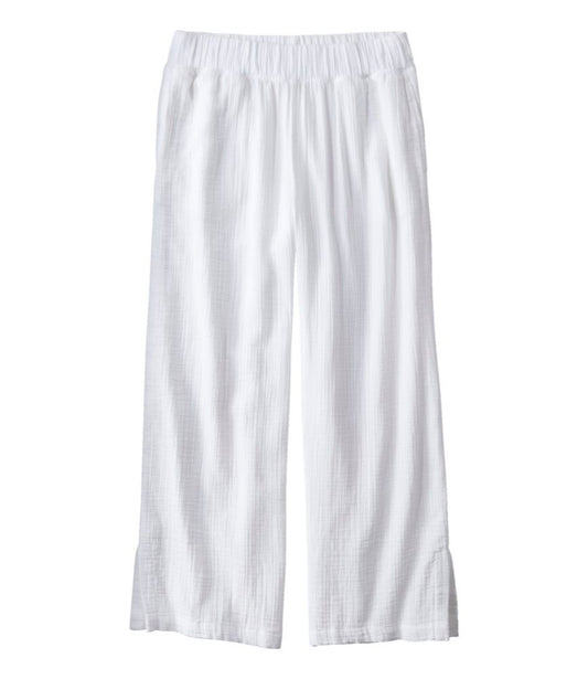 Women's Cloud Gauze Wide-Leg Pants - US 8335