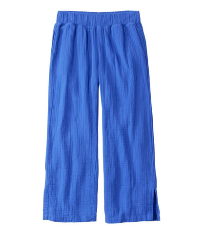 Women's Cloud Gauze Wide-Leg Pants - US 8053