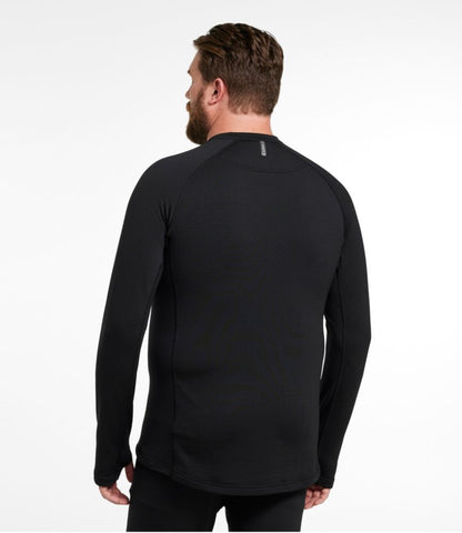 Men's L.L.Bean Heavyweight Base Layer Crew Top - US 4881