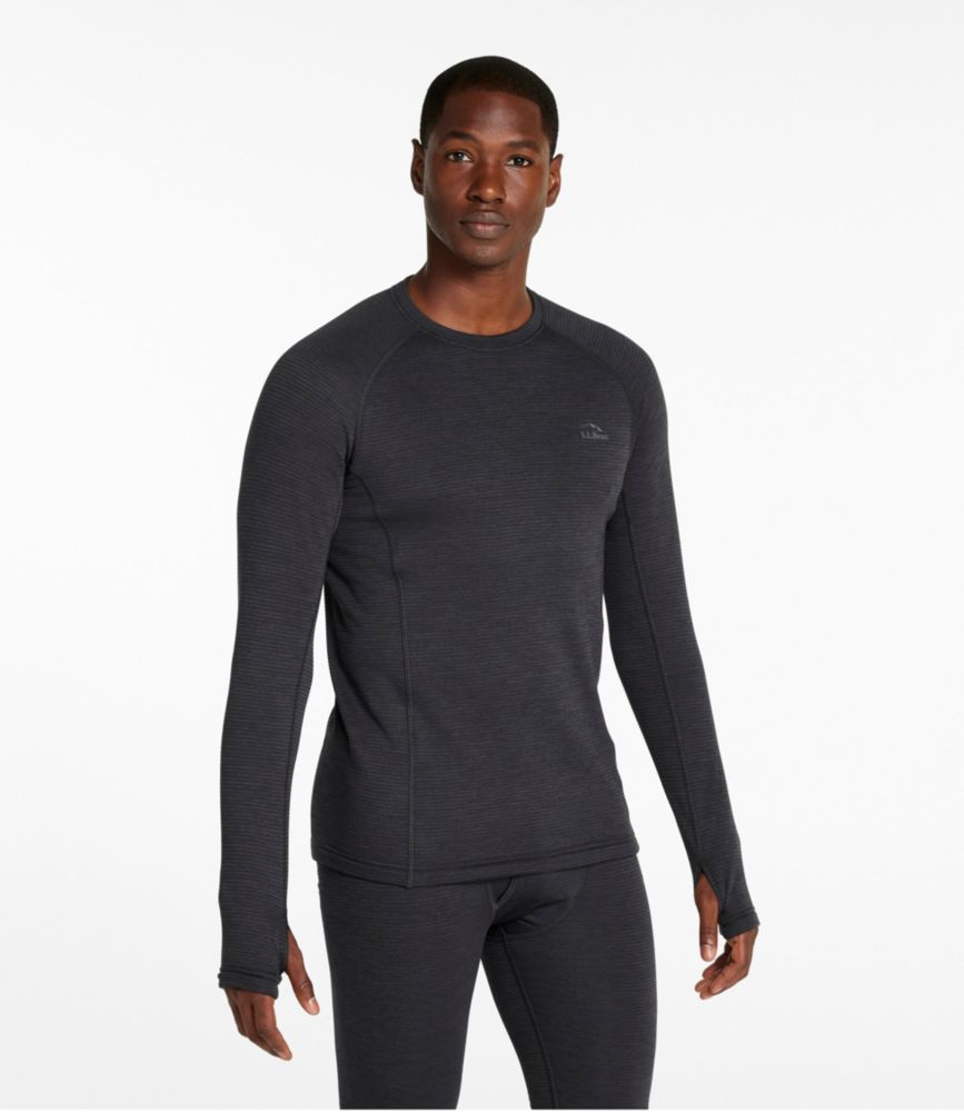 Men's L.L.Bean Midweight Base Layer Crew Top - US 3163