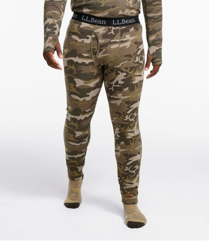 Men's L.L.Bean Heavyweight Base Layer Pant, Print - US 2038