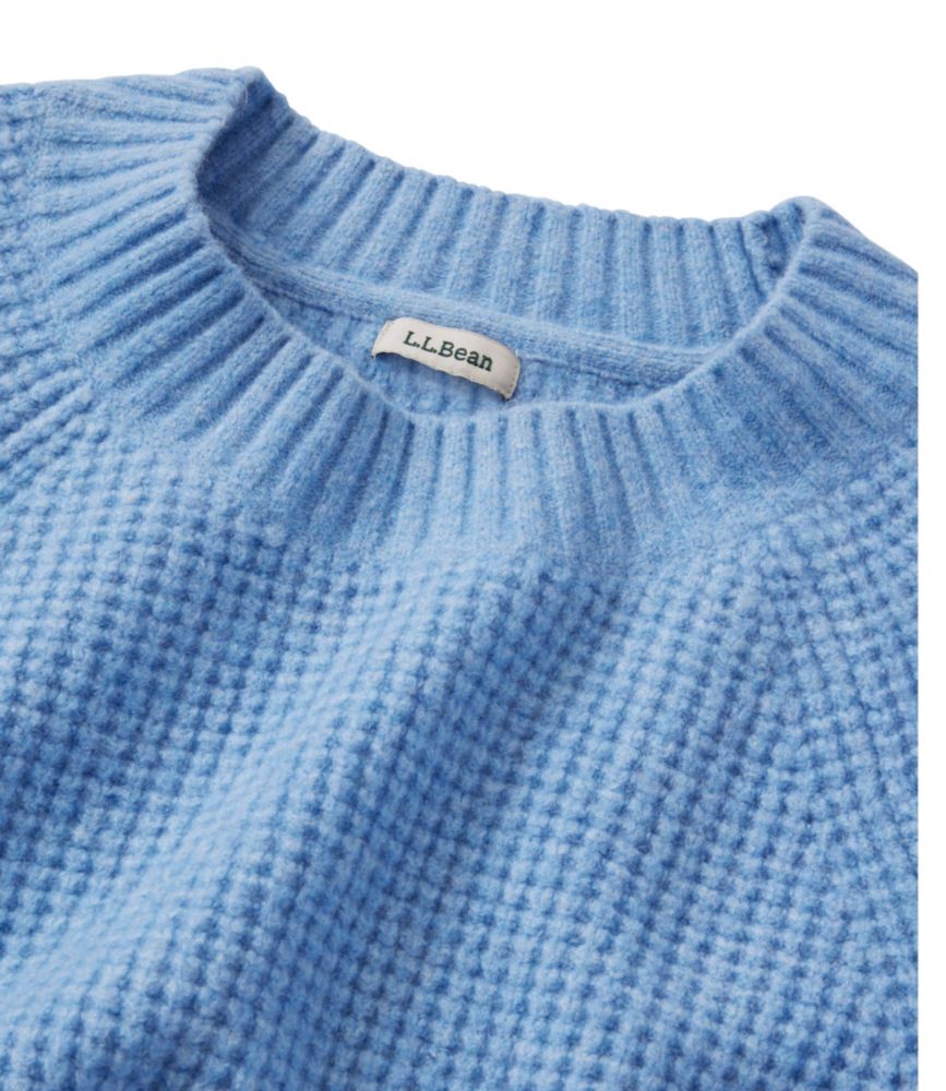 Women's SuperSoft Waffle Sweater, Crewneck - US 4030