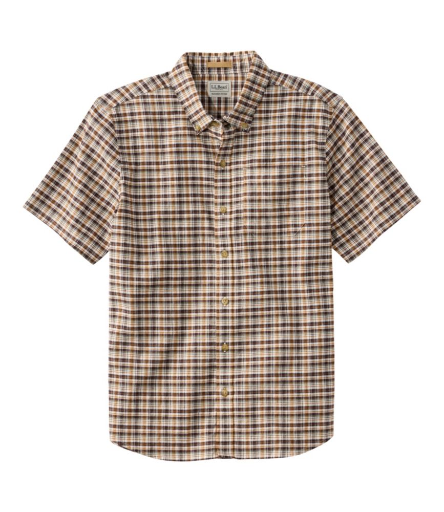 Men's Stonecoast Hemp Shirt, Short-Sleeve, Slightly Fitted Untucked Fit - US 3233