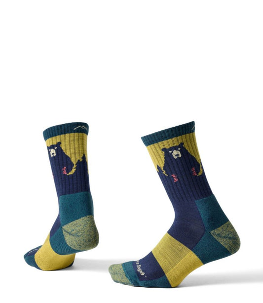 Women's Darn Tough Bear Town Micro Crew Hiking Socks - US 6297
