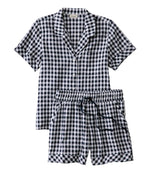 Women's Bean's Seacoast Seersucker Short Set - US 6688