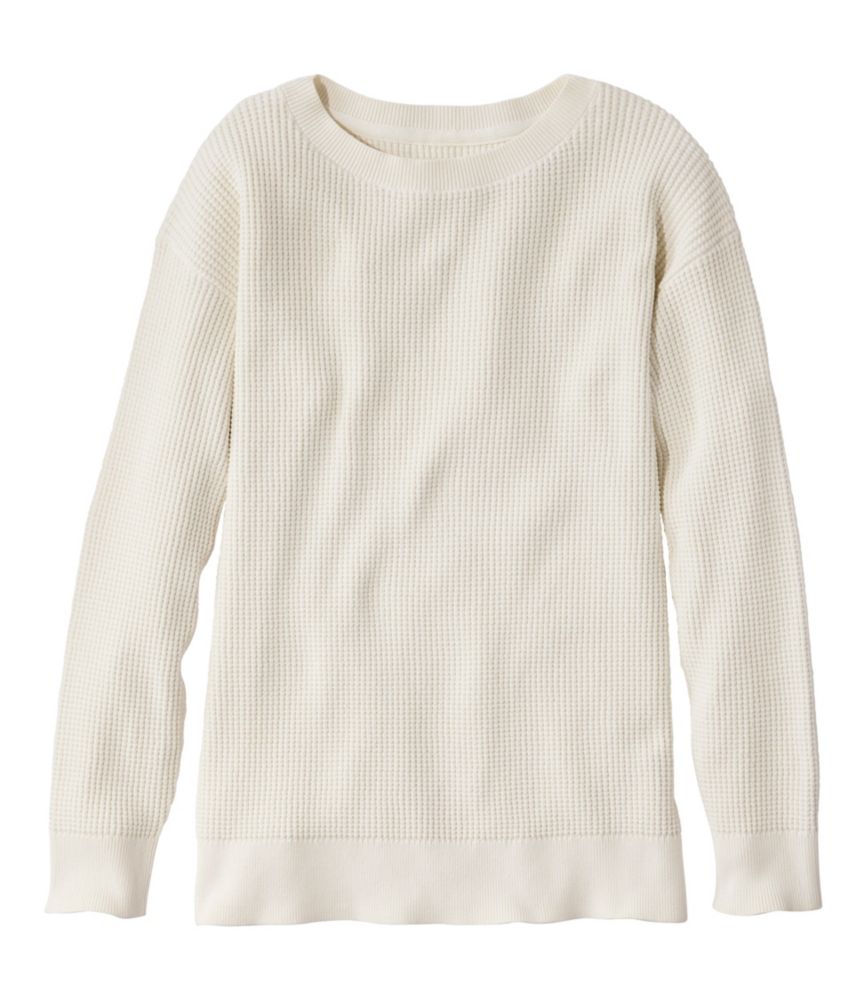 Women's Sunwashed Waffle Sweater, Pullover - US 1964