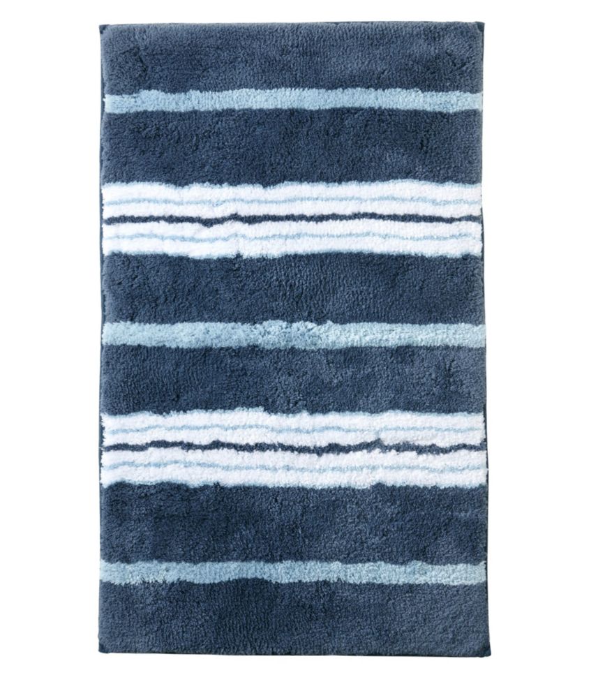 Premium Cotton Bath Mat, Multistripe - US 7936
